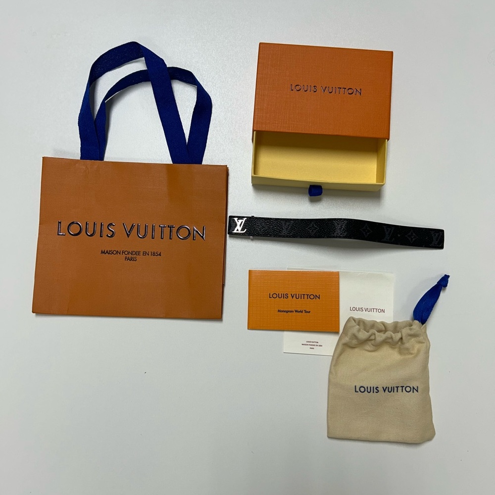 Louis Vuitton Leather bracelet